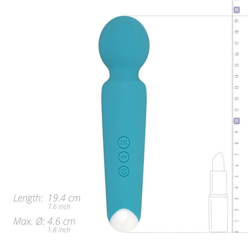 Вібромасажер Cala Azul – Maria Wand Vibrator, 10 режимів, регулювання інтенсивності фото 7