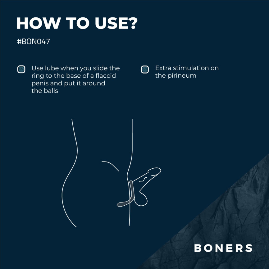 Ерекційне кільце Boners Cock ring фото 9
