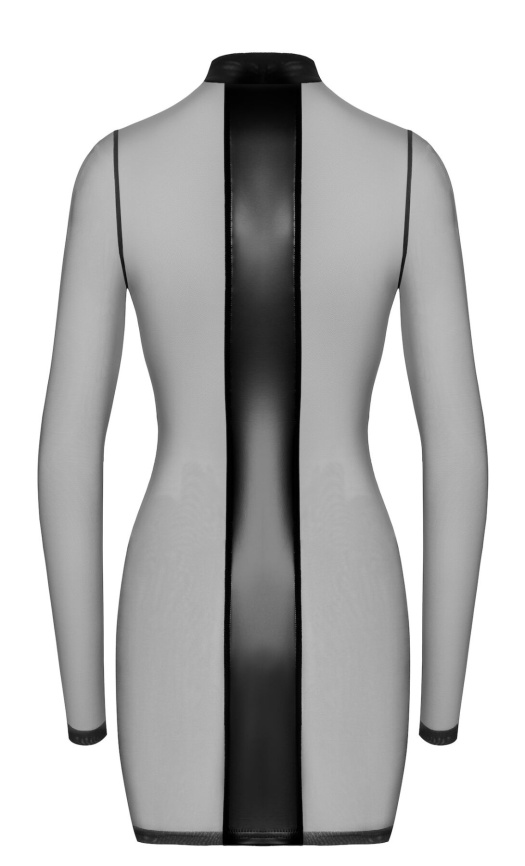Сукня Noir Handmade F369 Crossfire Mesh & Wetlook Mini dress XL фото 6