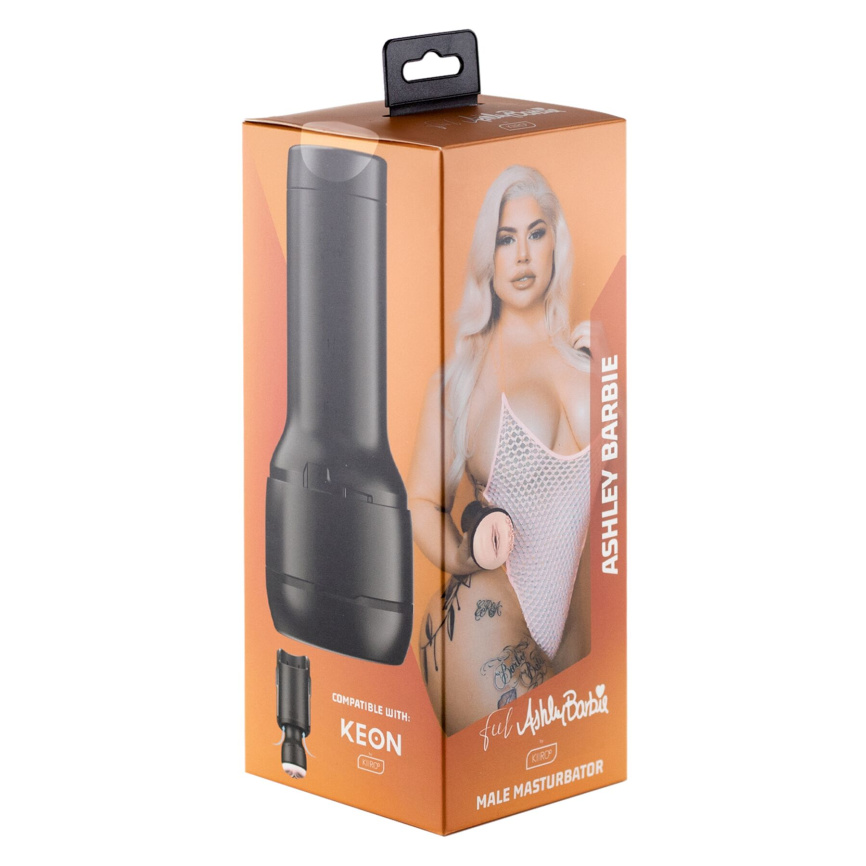 Мастурбатор Kiiroo Feel Ashley Barbie, копія вагіни порнозірки фото 1