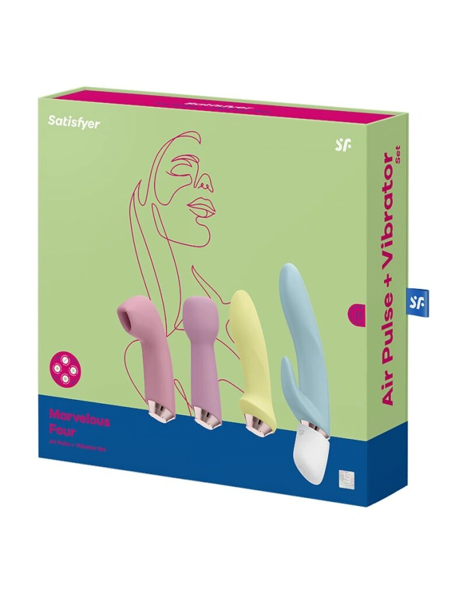 Подарочный набор секс-игрушек Satisfyer Marvelous Four фото 6