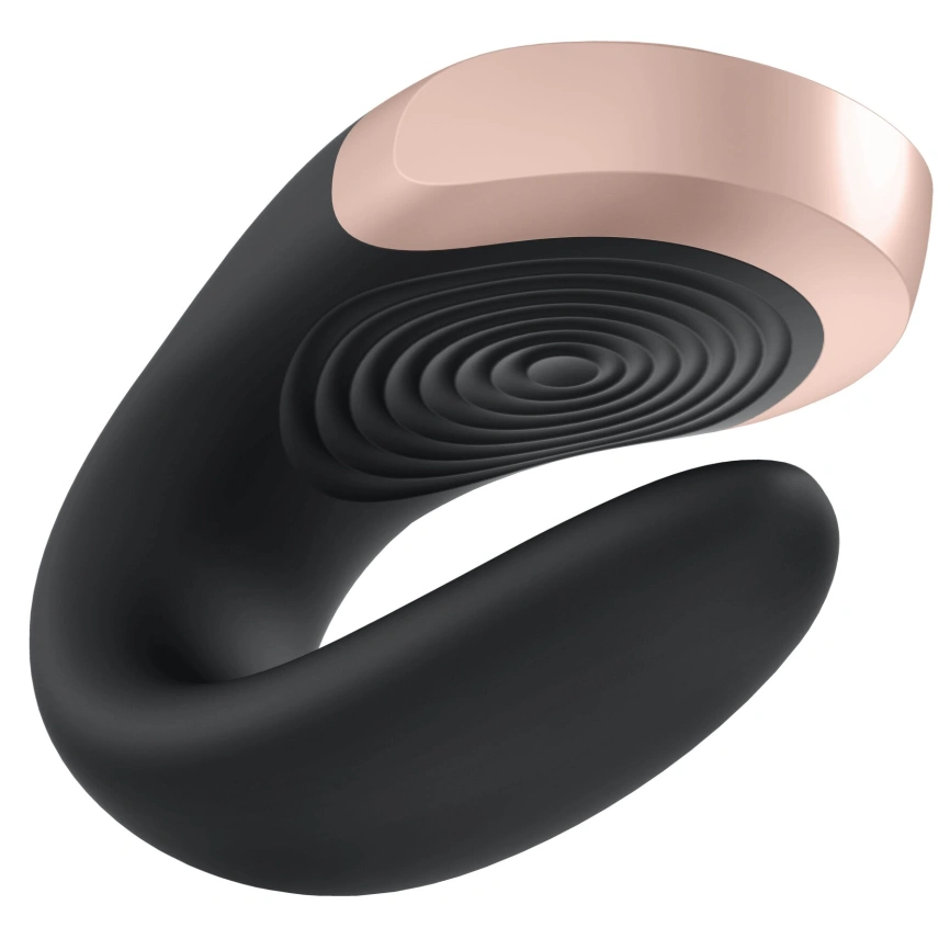 Смарт-вибратор для пар Satisfyer Double Love (Black) фото 6