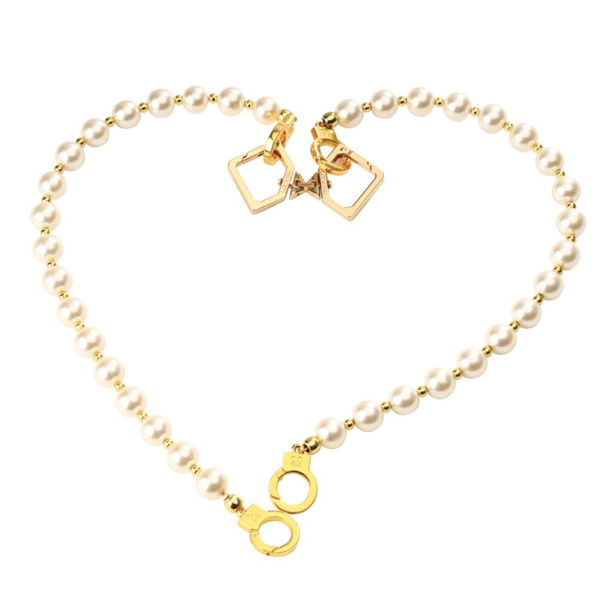 Перлинні наручники та поножі LOCKINK Pearl Handcuffs & Anklecuffs фото 3