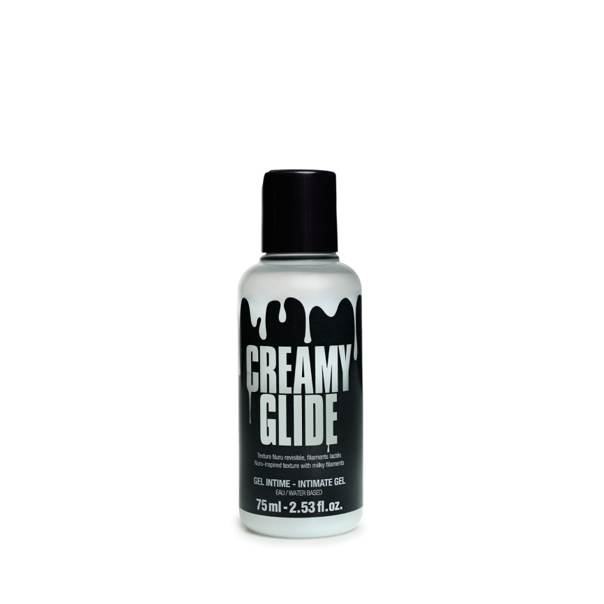 Лубрикант, що імітує сперму Creamy Glide (75 мл) на водній основі, 95 % натуральних інгредієнтів фото 1