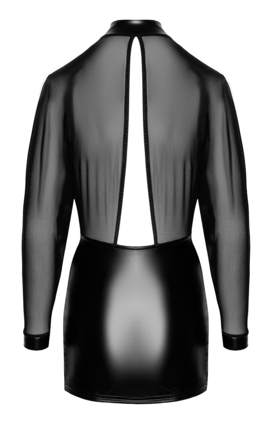 Сукня Noir Handmade F348 Powerwetlook and tulle dress - 3XL фото 6