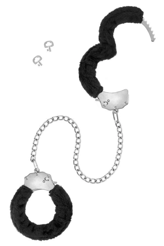 Поножи Fetish Tentation Adjustable metal and fur ankle cuffs фото 2