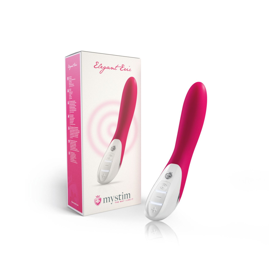 Вібратор Mystim Elegant Eric Pink фото 11