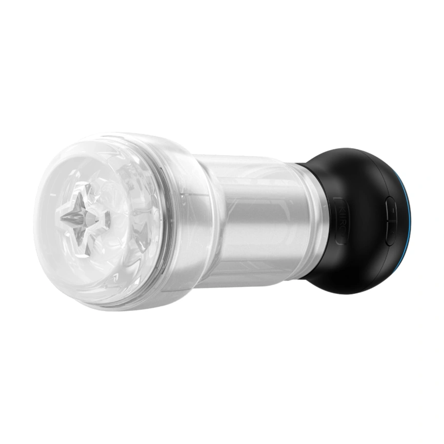 Мастурбатор Kiiroo Feel Pocket Crystal с всасывающей интерактивной насадкой PowerBlow Combo Set фото 5