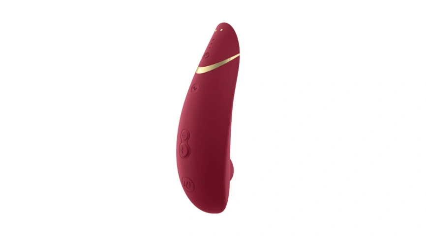Вакуумный клиторальный стимулятор Womanizer Premium 2 - Bordeaux, функции Autopilot и Smart Silence фото 3