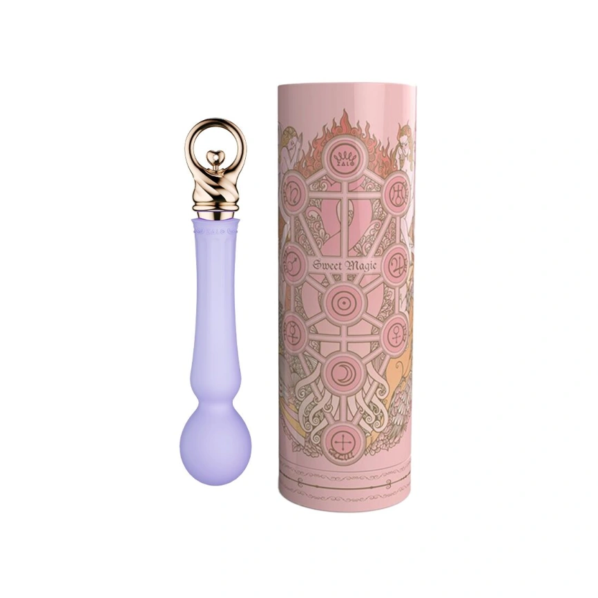 Вибромассажер с подогревом Zalo Sweet Magic - Confidence Wand Fantasy Violet фото 13