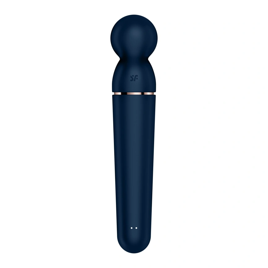 Вибромассажер Satisfyer Planet Wand-er Blue/Rosegold, очень мощный, беспроводной фото 3