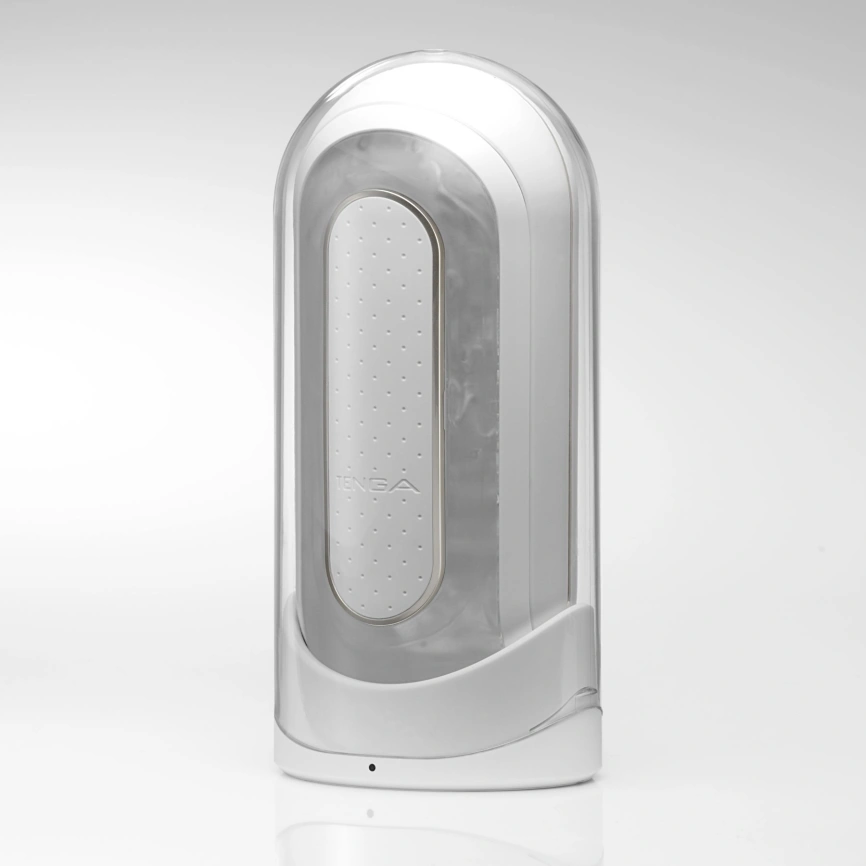 Вибромастурбатор Tenga Flip Zero Electronic Vibration White, изменяемая интенсивность, раскладной фото 7
