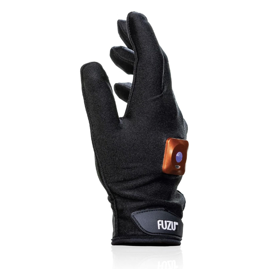 Віброрукавичка (права) FUZU Gloves Vibrating Massage Right Hand, 11 режимів фото 1
