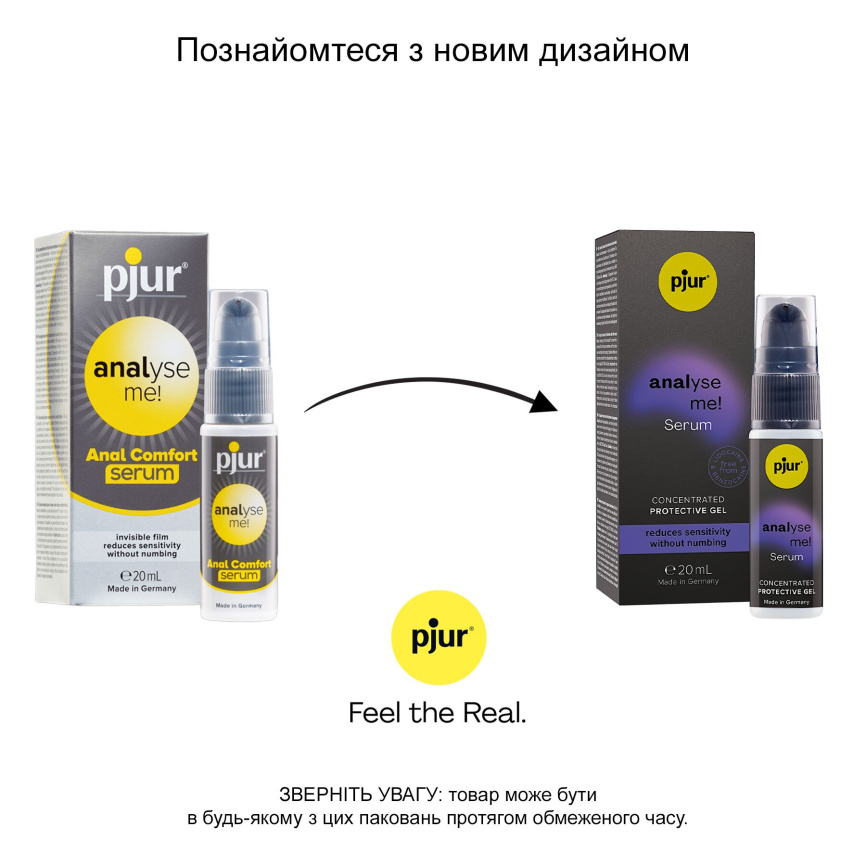 Розслаблювальна анальна сироватка pjur analyse me! Serum 20 мл, утворює плівку, без анестетиків фото 6