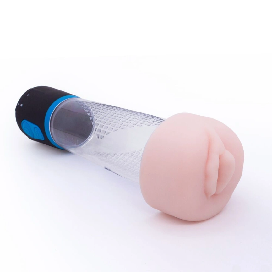 Вставка-вагина для помпы Men Powerup Vagina, широкая фото 5