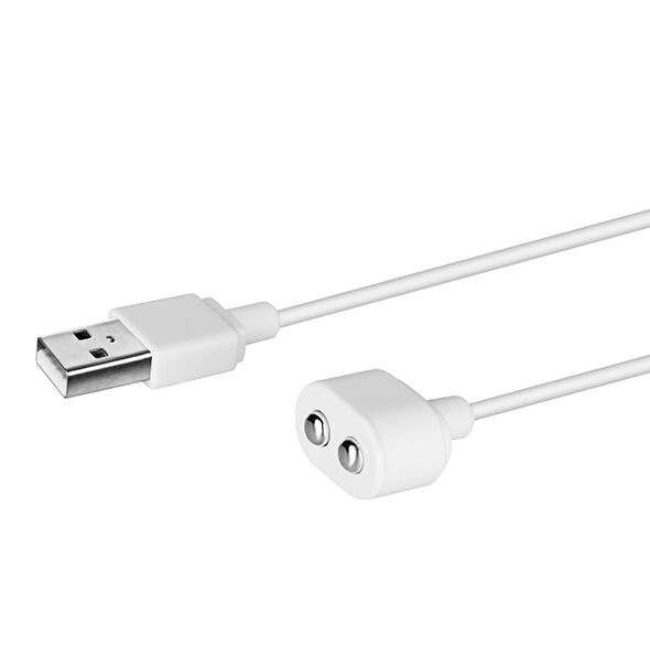 Зарядка (запасной кабель) для игрушек Satisfyer USB charging cable White фото 2