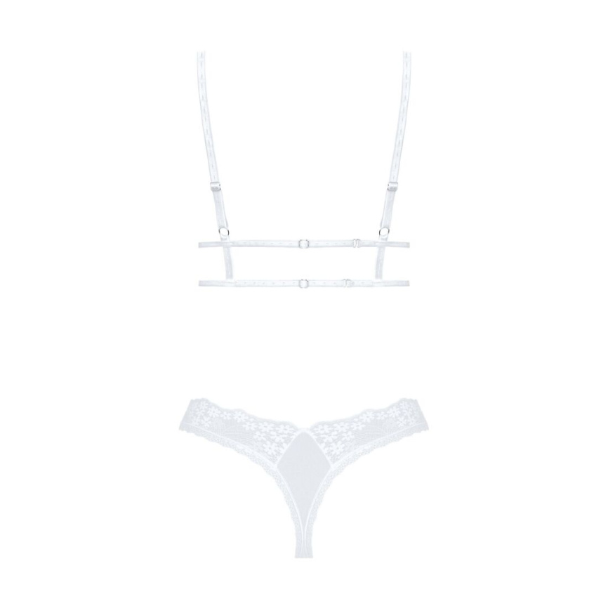 Еротичний комплект Obsessive Heavenlly 2-pcs set M/L, бюстгальтер і танга фото 9