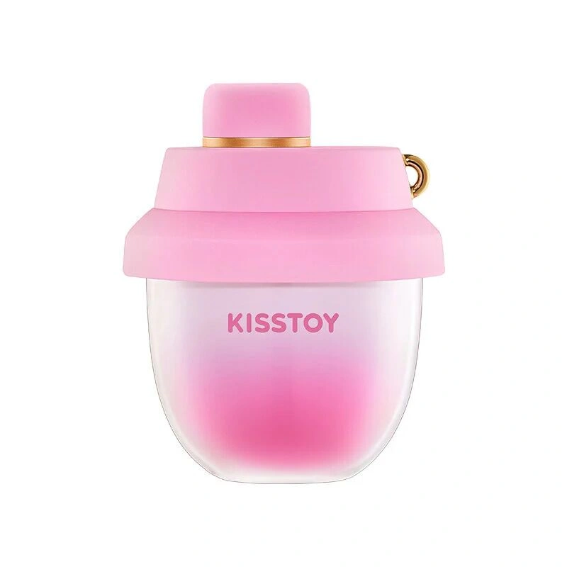 Вакуумный стимулятор-брелок KISSTOY Kiss Pods, 5 уровней интенсивности + Turbo-режим, 2 насадки фото 1
