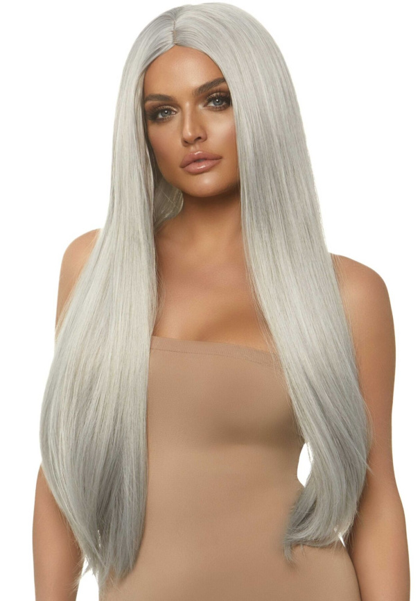 Перука Leg Avenue 33″ Long straight center part wig Grey фото 1