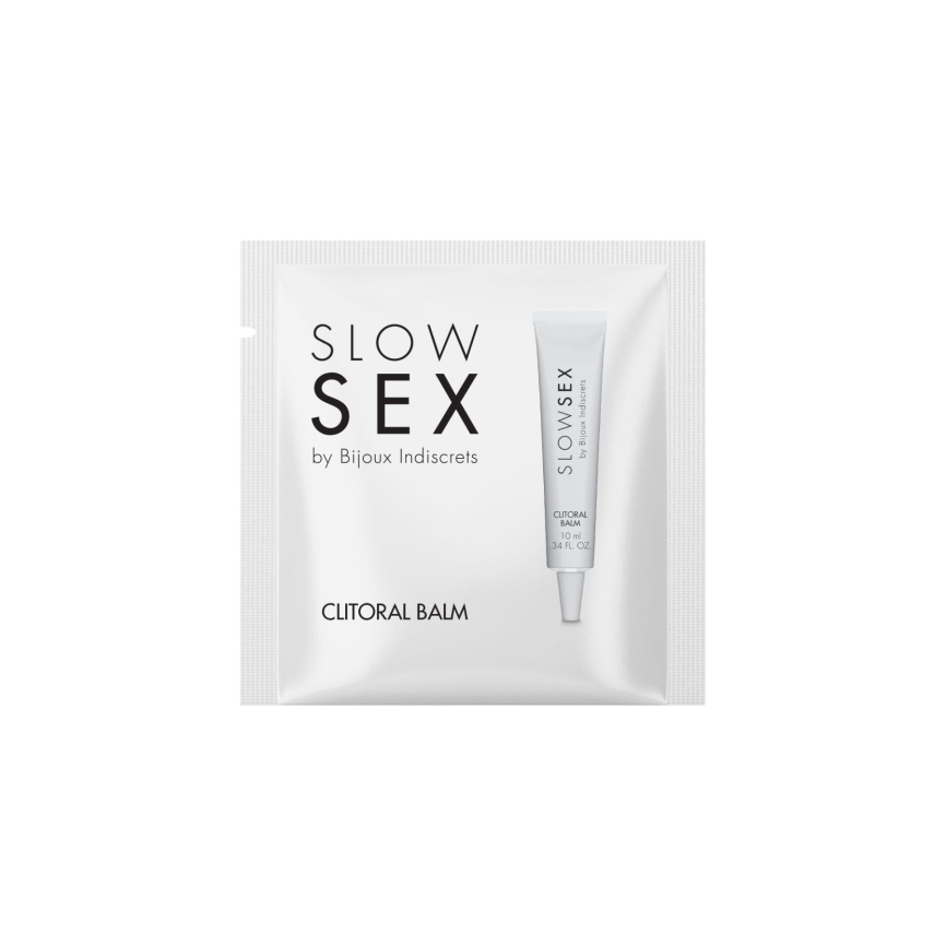 Пробник розігрівального бальзаму для клітора Bijoux Indiscrets Slow Sex Clitoral balm фото 1