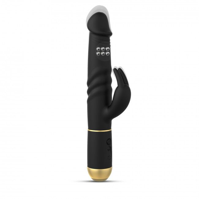 Вібратор Dorcel Furious Rabbit 2.0 зі зворотно-поступальними рухами головки, перезаряджуваний фото 1