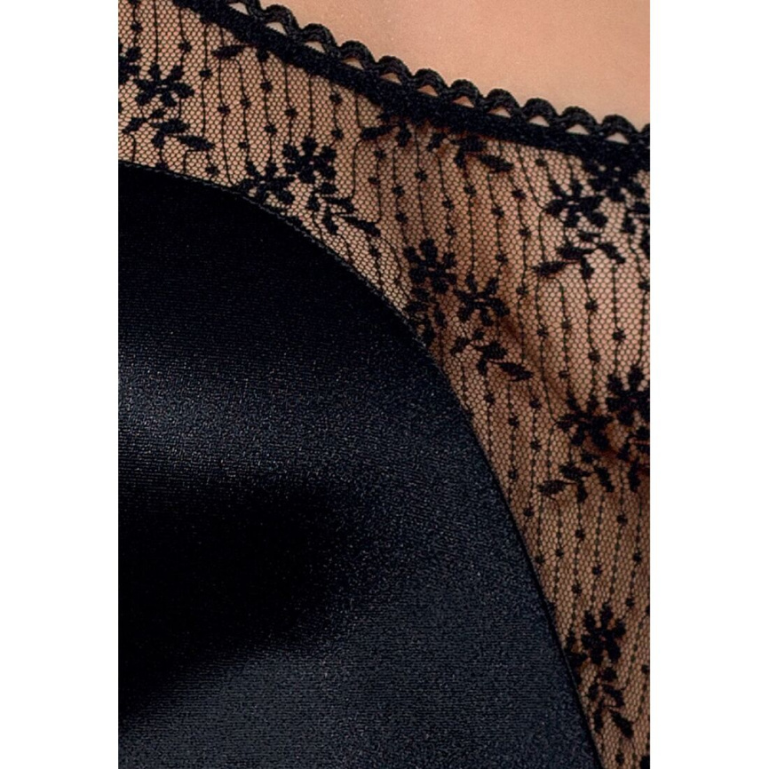 Розпродаж!!! Боді-монокіні з глибоким декольте PETRA BODY black XXL/XXXL — Passion Exclusive фото 3