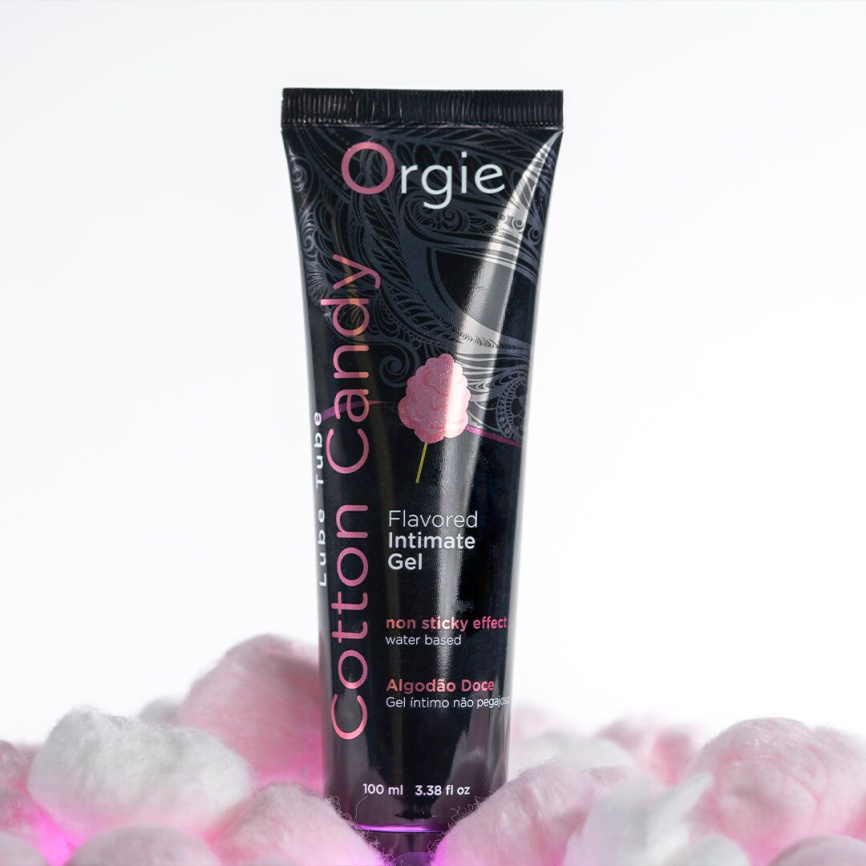 Лубрикант на водній основі Orgie Lube Tube Cotton Candy, 100 мл, зі смаком та ароматом солодкої вати фото 4