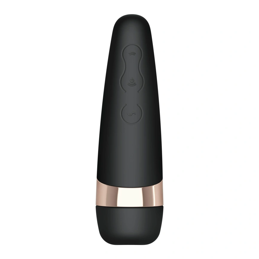 Вакуумный клиторальный стимулятор Satisfyer Pro 3 Vibration с вибрацией и очень мягким кончиком фото 1
