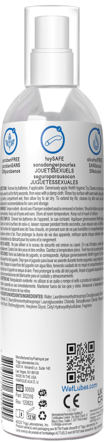 Спрей для очищення іграшок Wet Toy Cleaner, без спирту, діє за 30 секунд (118 мл) фото 2