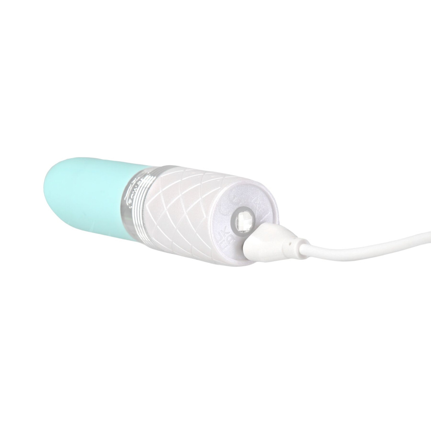 Вібратор Pillow Talk Lusty Luxurious Flickering Massager - Teal фото 5