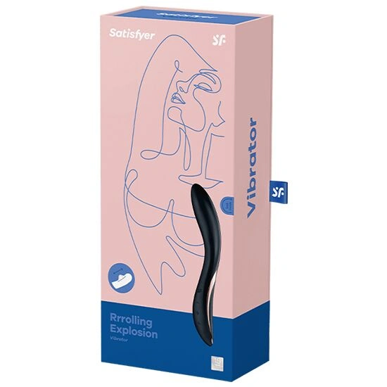 Вибратор с жемчужной стимуляцией точки G Satisfyer Rrrolling Explosion Black фото 7