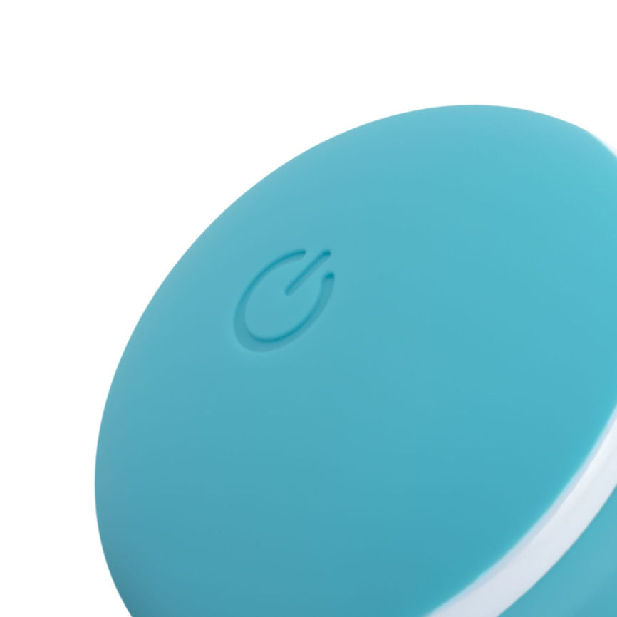 Анальна вібропробка Cala Azul – Blanca Vibrating anal plug, 10 режимів фото 5