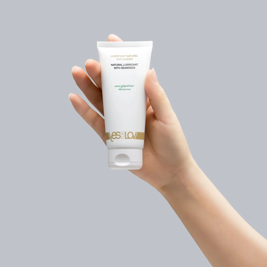 Смазка на водной основе YESforLOV NATURAL LUBRICANT WITH SEAWEEDS 100 мл фото 2