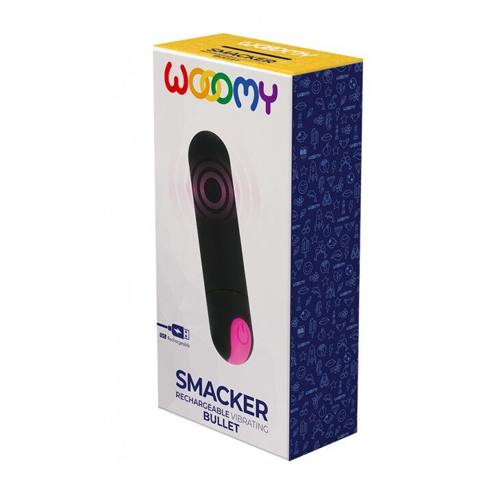 Віброкуля Wooomy Smacker, перезаряджувана, 10 швидкостей вібрації фото 2
