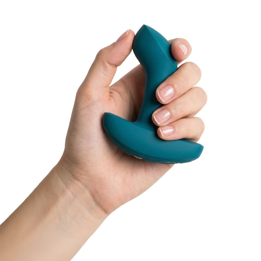 Анальна пробка Fun Factory Bootie Vibe Bottle Green фото 6