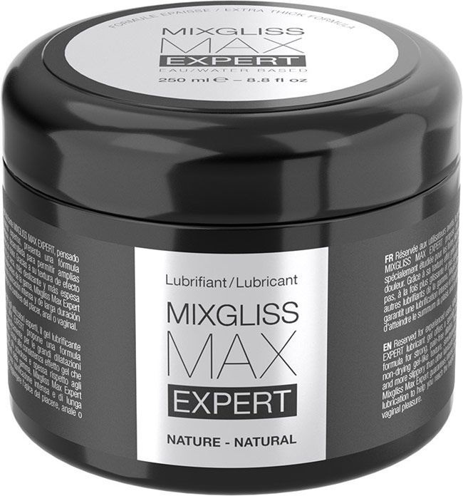Густа змазка для фістингу та анального сексу MixGliss MAX Expert Nature (250 мл) на водній основі фото 1
