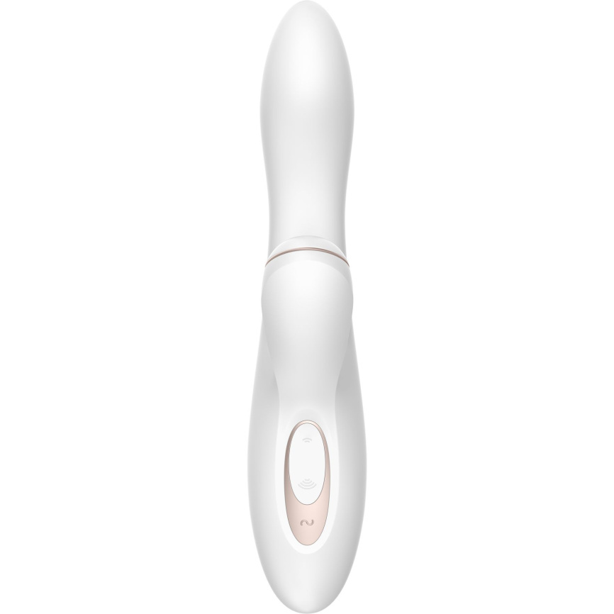 Вакуумний вібратор-кролик Satisfyer Pro Plus G-Spot Rabbit, перший кролик із вакуумом та вібрацією фото 3