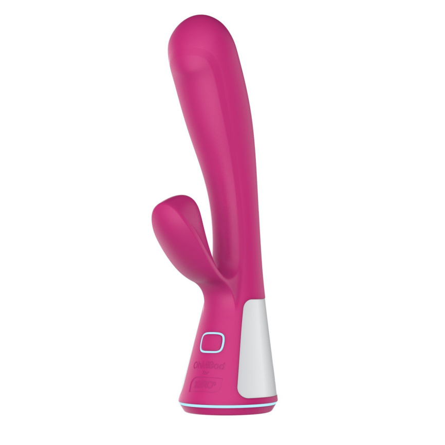 Інтерактивний вібратор-кролик Ohmibod Fuse for Kiiroo Pink (м'ята упаковка) фото 1