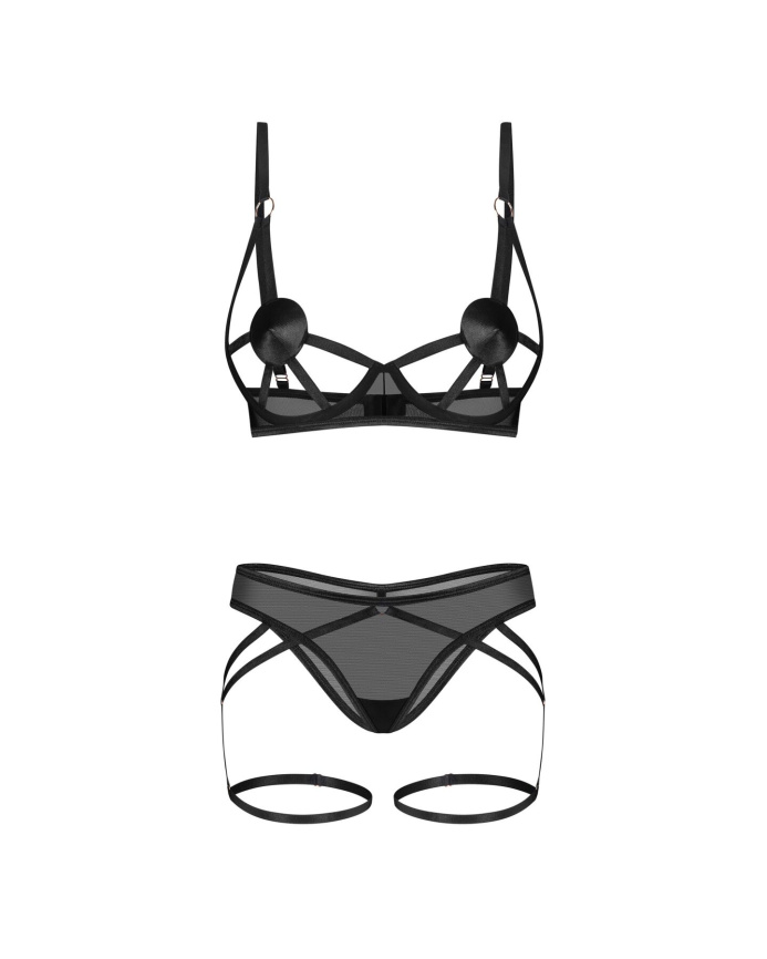 Комплект Obsessive Euridia 2-pcs set XL/2XL фото 4