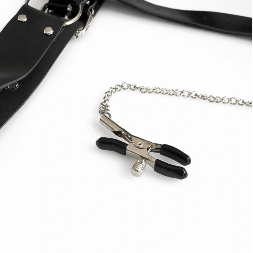 Бондажный набор с металлическим анальным крюком Art of Sex Beatrice Bondage set with anal hook № 4 фото 5