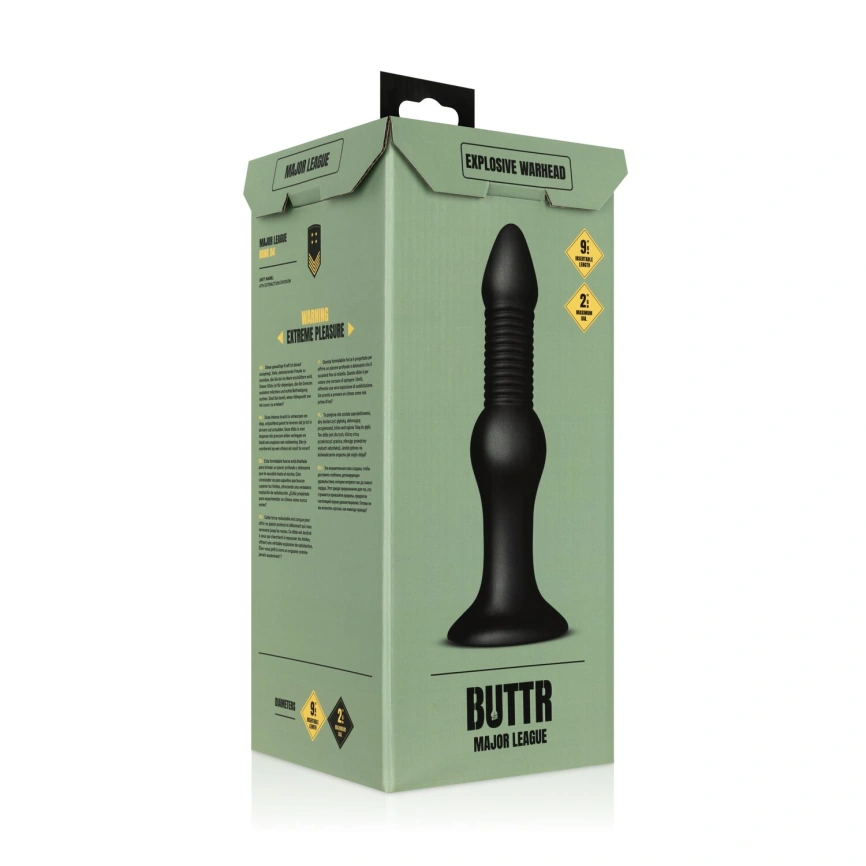 Анальная пробка BUTTR - Explosive Warhead Anal Dildo фото 7