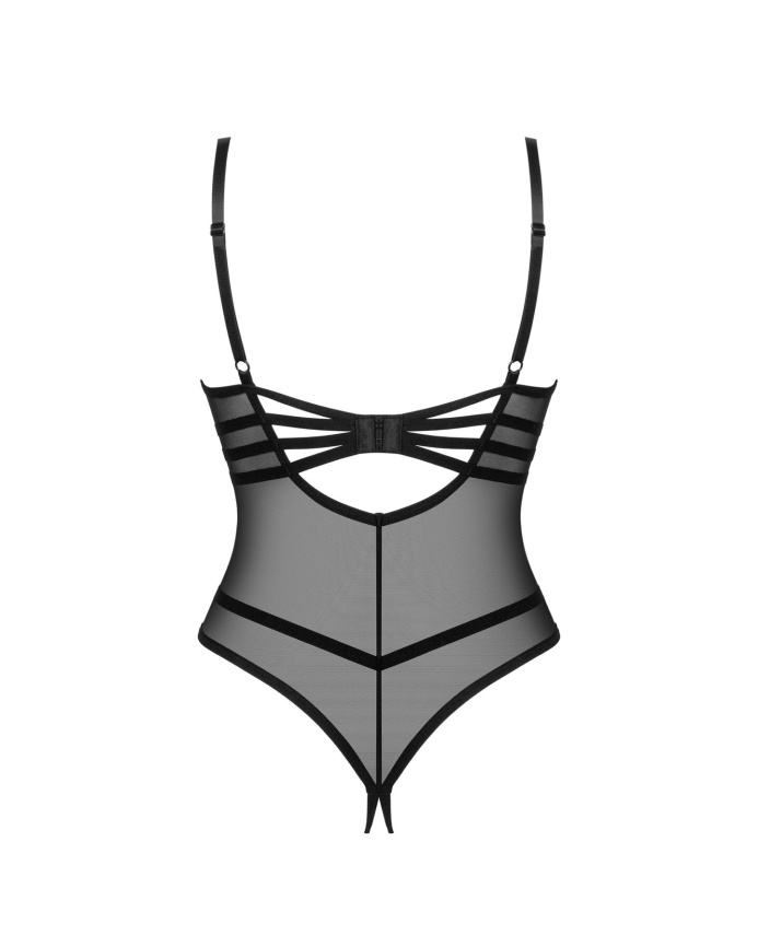 Боді Obsessive Roxelia crotchless teddy XL/2XL фото 4
