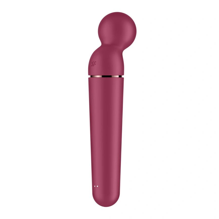 Вибромассажер Satisfyer Planet Wand-er Berry/Rosegold, очень мощный, беспроводной фото 4