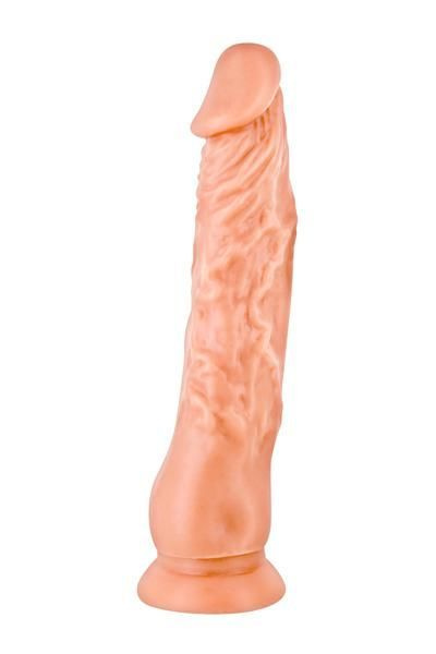 Фалоімітатор Real Body — Real Justin Flesh, TPE, діаметр 4,2 см фото 1