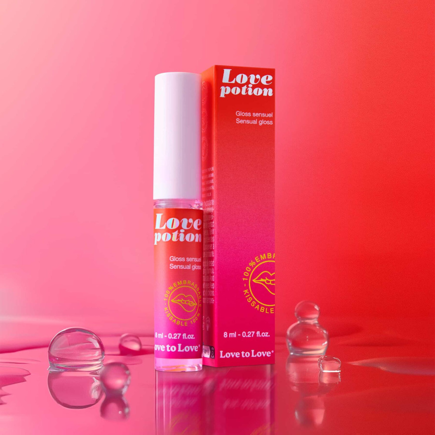 Стимулювальний блиск для губ Love To Love Love Potion - Gloss Sensuel 8 мл фото 2