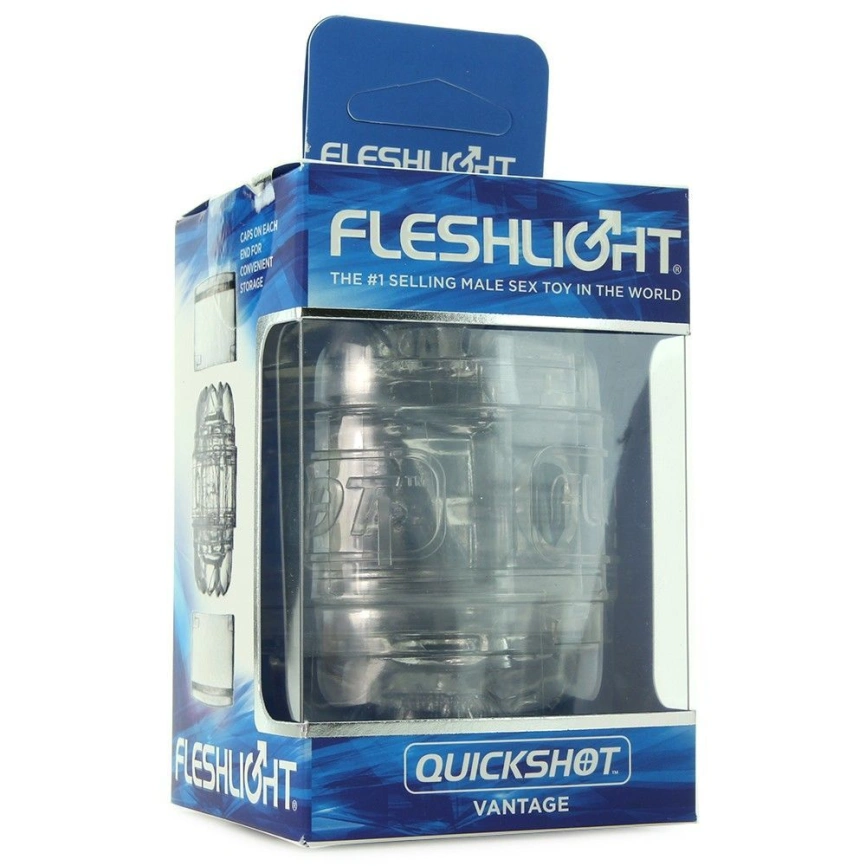Мастурбатор Fleshlight Quickshot Vantage, компактный, отлично для пар и минета фото 7