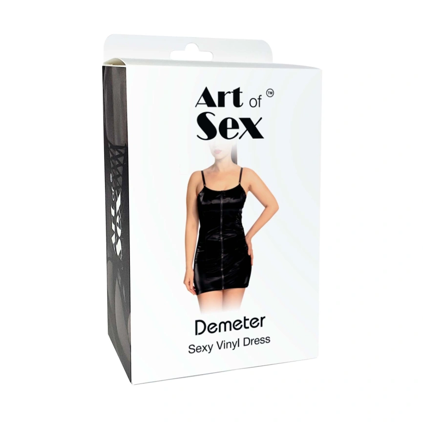 Лакированное платье Art of Sex - Demeter, цвет красный, размер S фото 3