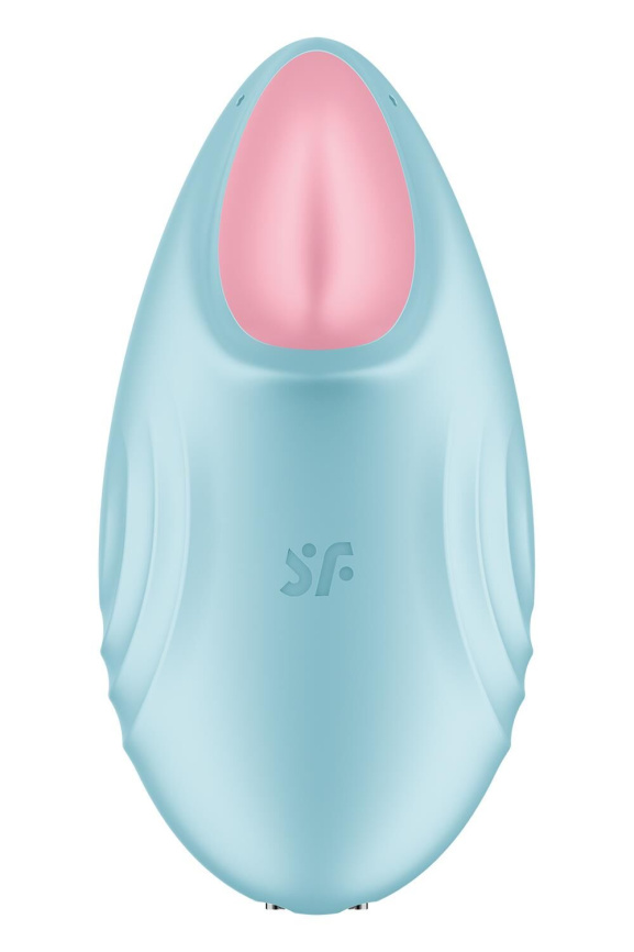 Смарт-вібратор для клітора Satisfyer Tropical Tip Light Blue фото 7