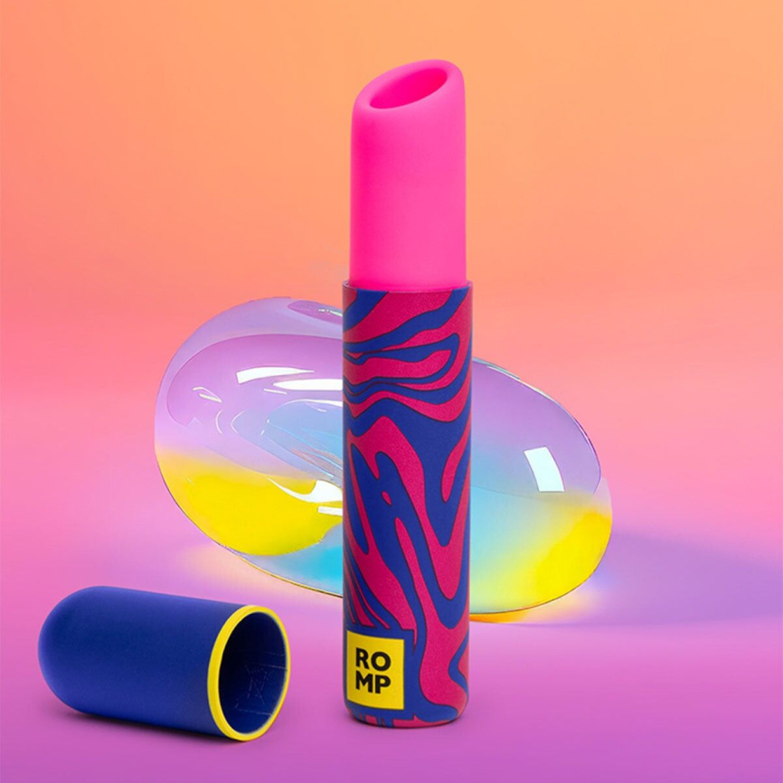Вакуумний кліторальний стимулятор-помада Romp Lipstick, 7 рівнів інтенсивності фото 8