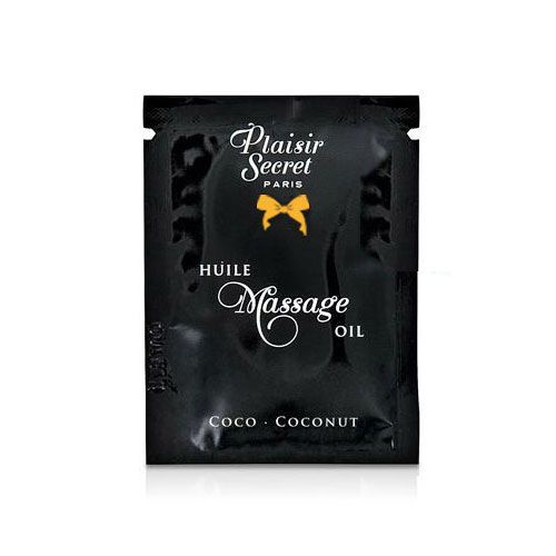 Пробник масажної олії Plaisirs Secrets Coconut (3 мл) фото 1